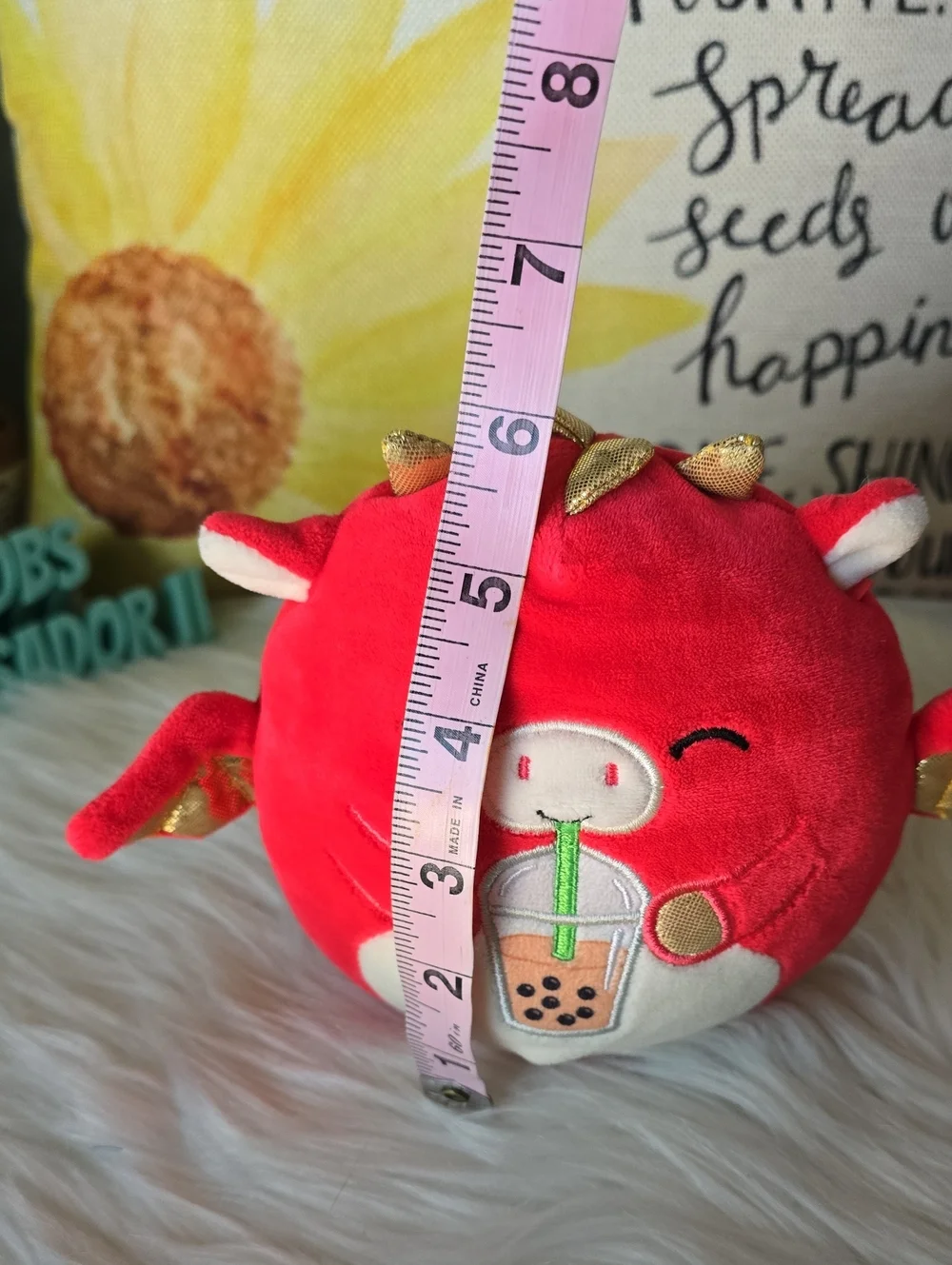 Squishmellow BOBA drinking DRAGON